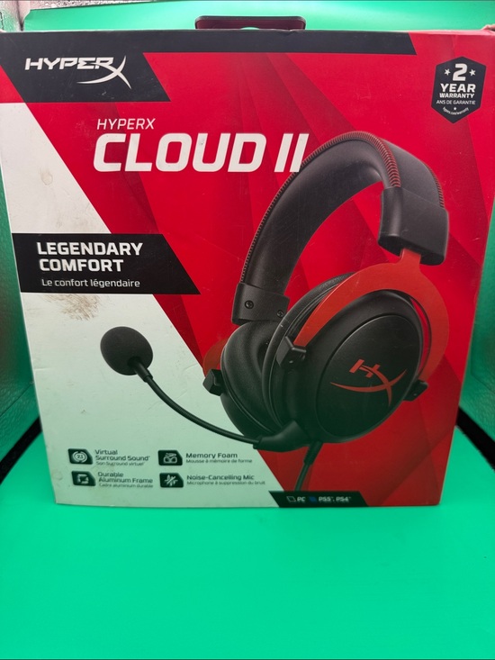 Hyperx Other - HyperX Cloud II Gaming Headset - Black and Red